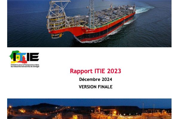 Rapport ITIE Sénégal 2023